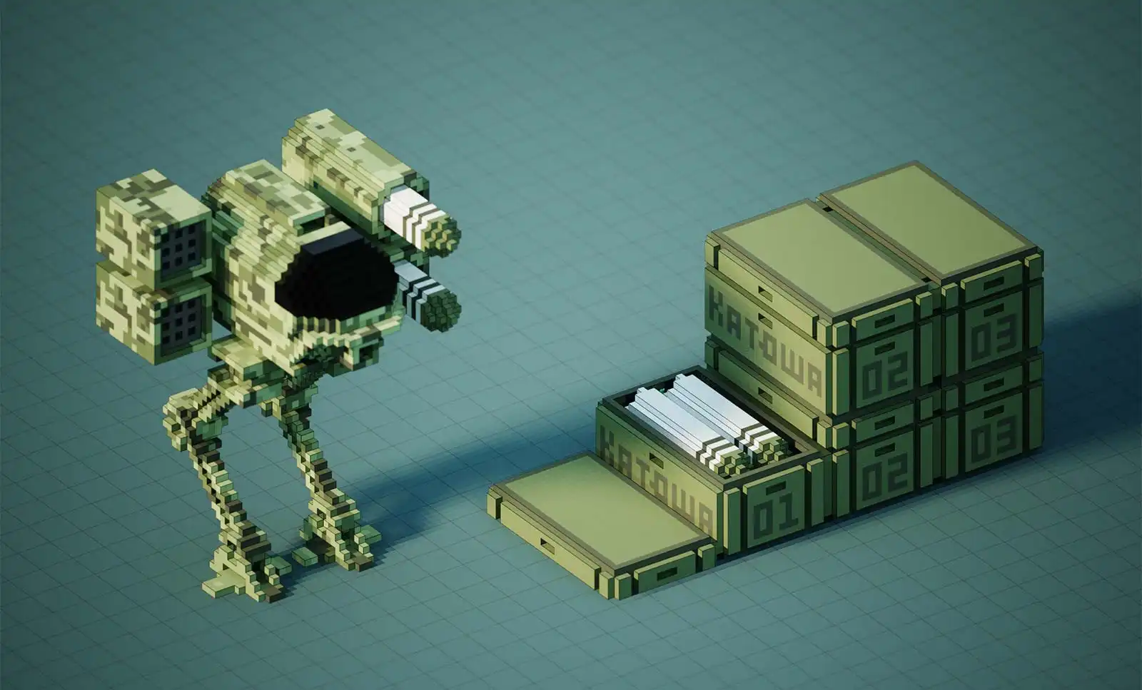 Camouflage texture and additional missiles Camouflage texture and additional missiles