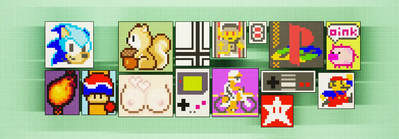 Pixel art textures Pixel art textures